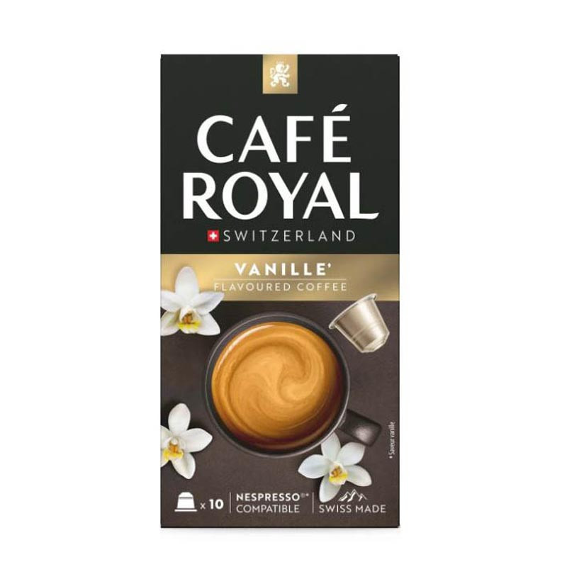 Cafe capsules vanille x10 52g