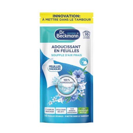 Adoucissant en feuilles x30