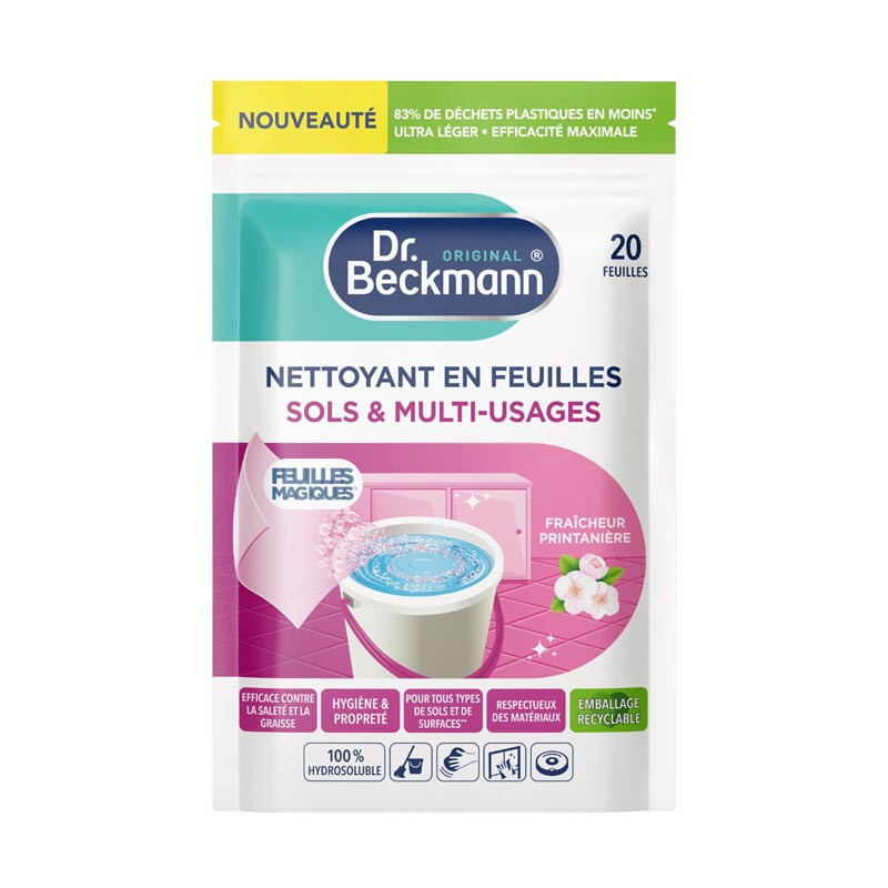 Nettoyant sols en feuilles x20