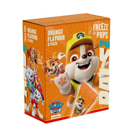 Sucette a glacer orange 8x62ml