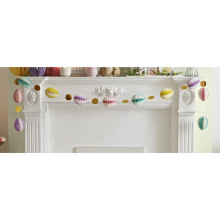 Guirlande des Aufs en papier