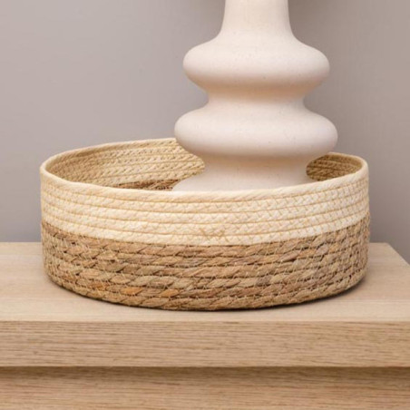 Corbeille ronde bi-colore  l