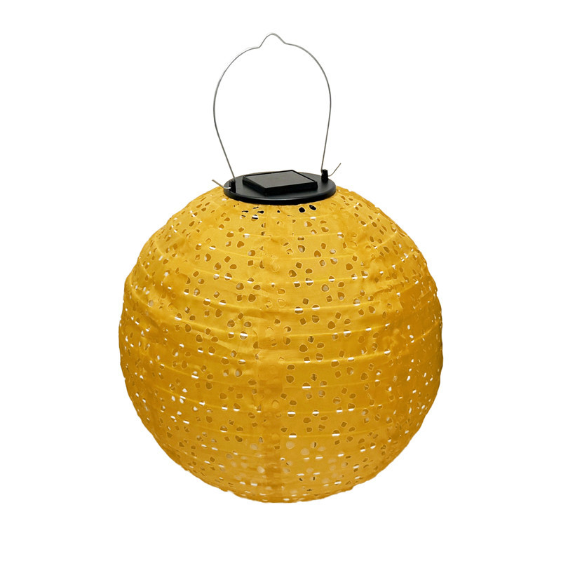 Lanterne solaire tissu