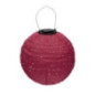 Lanterne solaire tissu