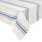 Nappe a rayure bleu 140x240cm