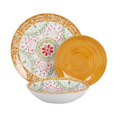 Set vaiselles 12 pcs motif flora