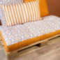 Matelas palette deperlant 120x60