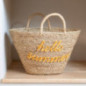 Panier brode