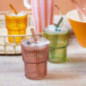 Mug en verre avec paille 4 a