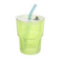 Mug en verre avec paille 4 a