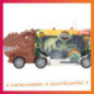 Camion avec dinosaure