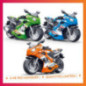 Moto friction sonore et lumiere