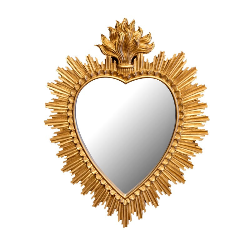 Miroir ex voto coeur s