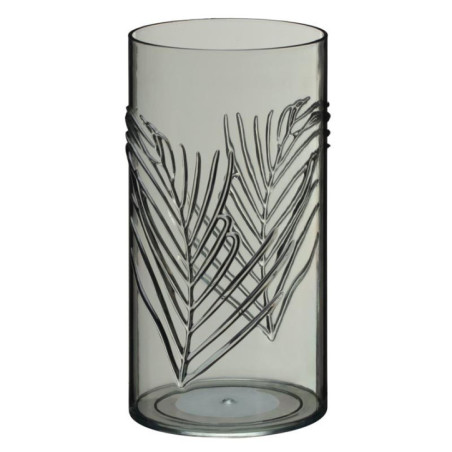 Gobelet avec motif feuillage