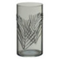 Gobelet avec motif feuillage