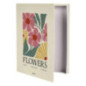Livre boite fleurs 33x25x4.2cm