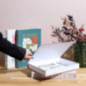 Livre boite fleurs 33x25x4.2cm