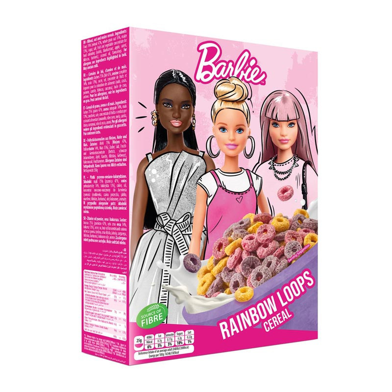 Cereales rainbow loops 350g