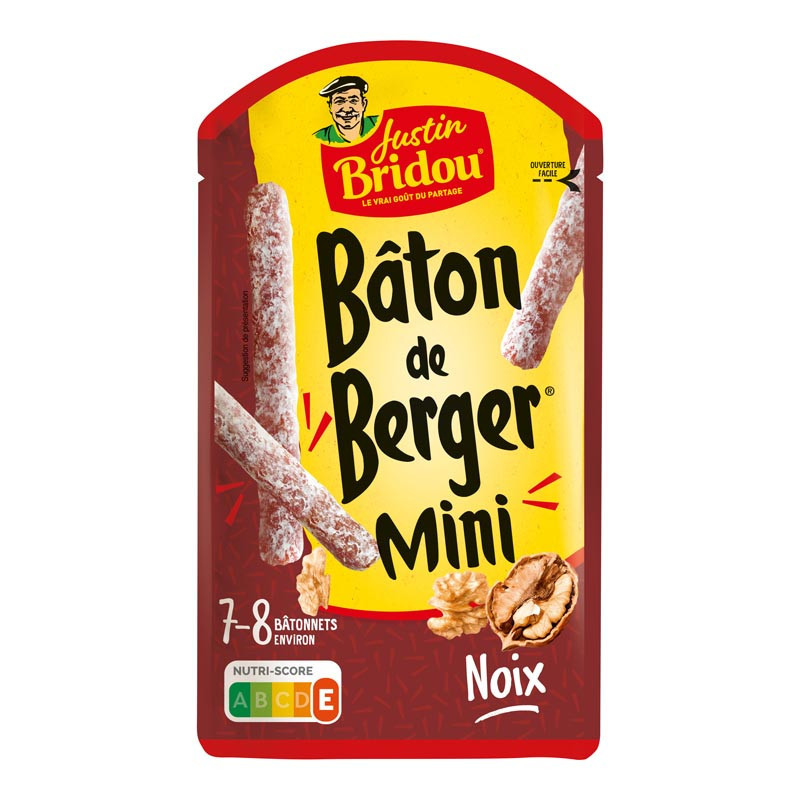 Mini baton berger noix 80g