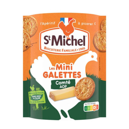 Mini galettes au comte 100g