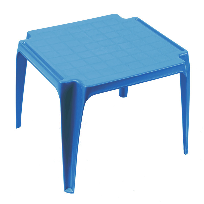 Table enfant bleue