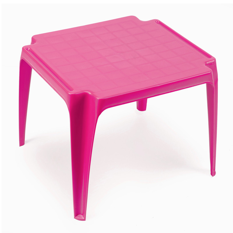 Table enfant rose