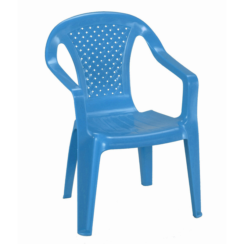 Chaise enfant bleue