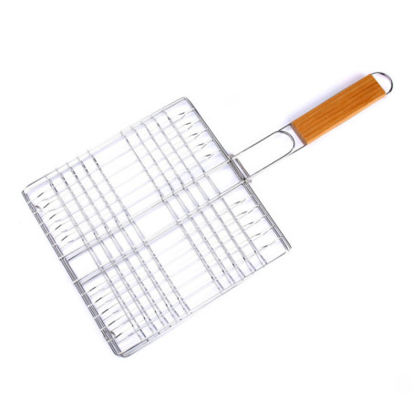 Grille de barbecue manche bois