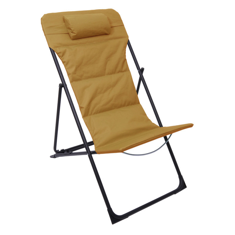 Transat pliant 3 col. ass tropic