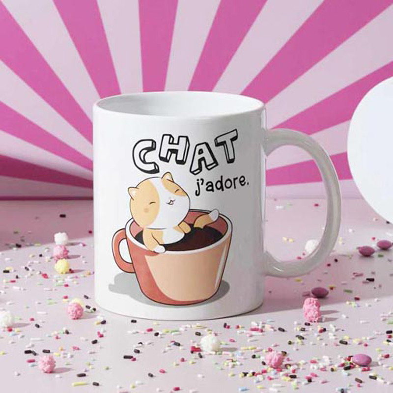 Mug ceramique kawaii 30cl