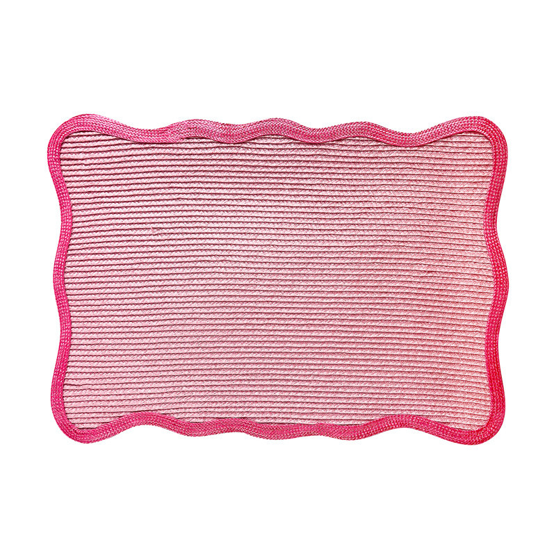 Lot de 2 sets de table rose