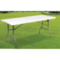 Table de reception pliante