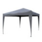 Tonnelle pop-up 3x3m gris + sac