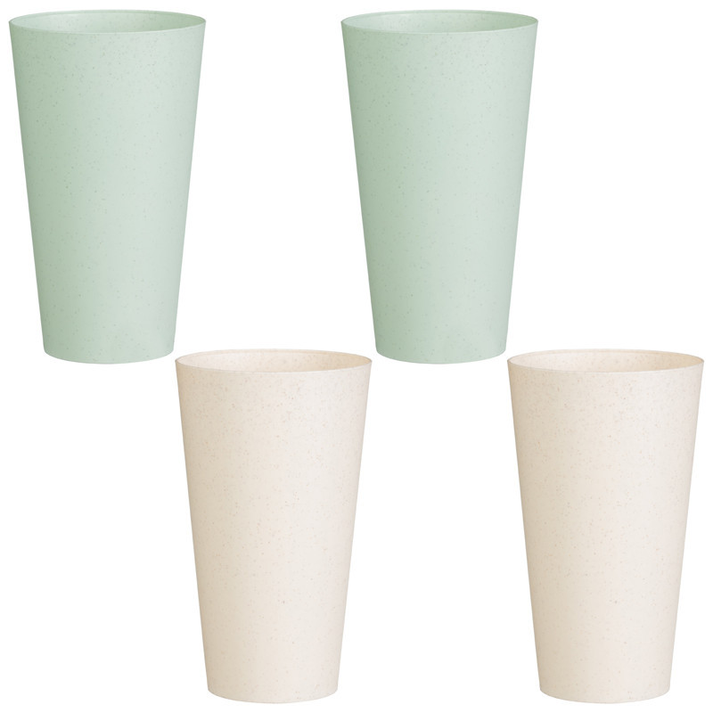 Lot de 4 gobelet plastiques