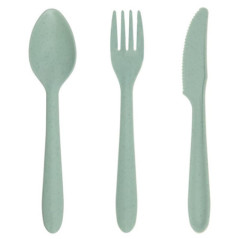 Set de couverts en plastique x12