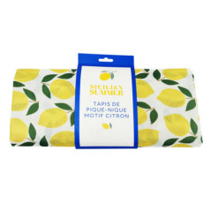 Tapis de picnic citron