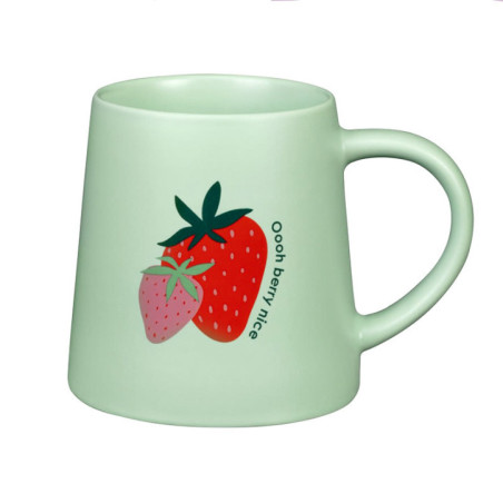 Mug motif fruits