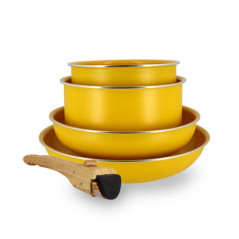 Set 5  pieces colorama jaune