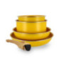 Set 5  pieces colorama jaune