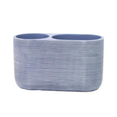Pot a brosse a dent bleu marin
