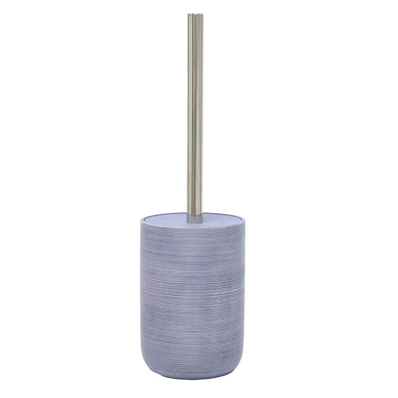 Brosse wc bleu marin