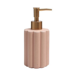 Distributeur a savon rose