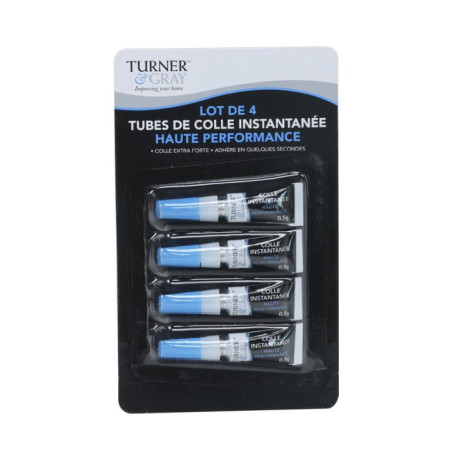 Super glue 0.5g x4 pack eco