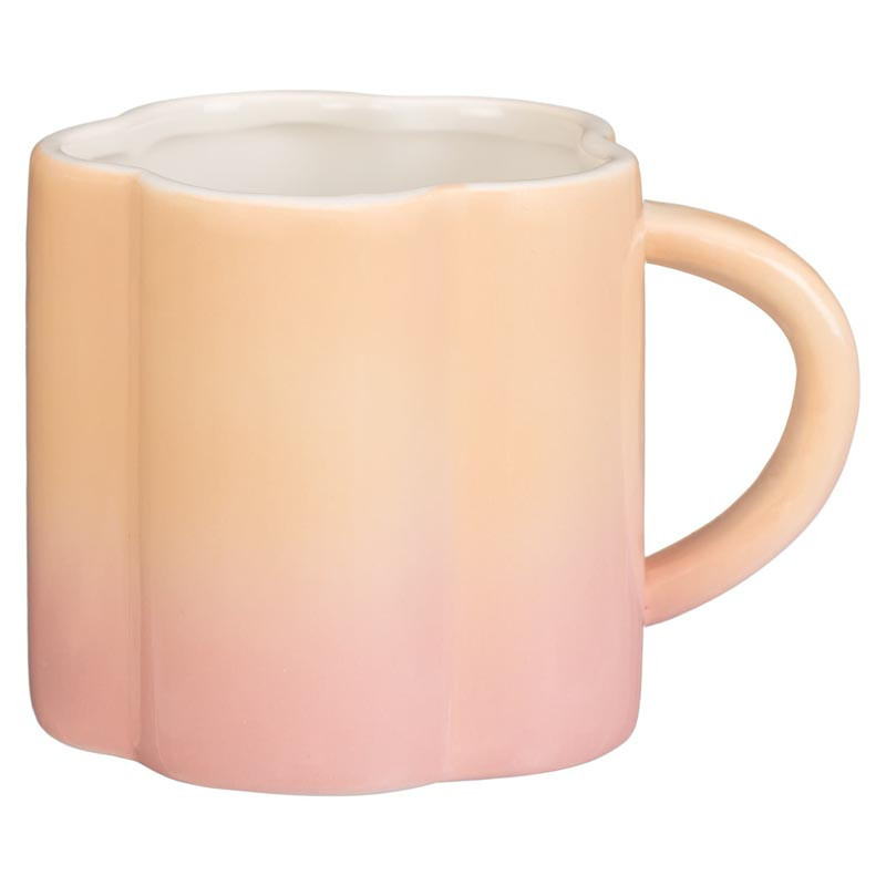 Mug effet ombre rose