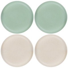 Lot de 4 assiettes