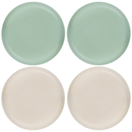 Lot de 4 assiettes