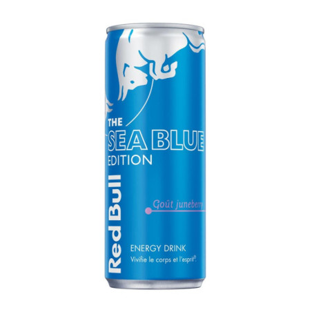 Boisson energisante sea blue