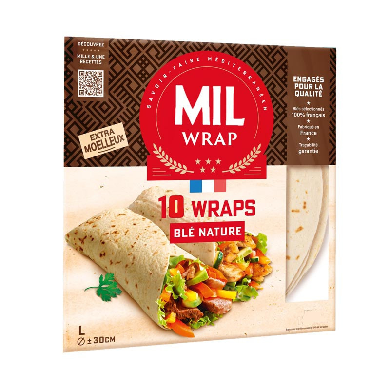Mil wrap dia30cm x10 900g