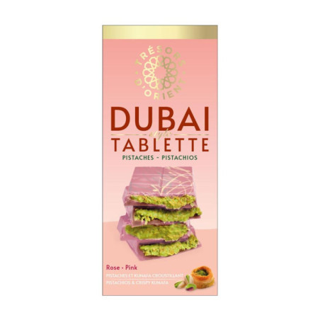 Tablette de chocolat dubai