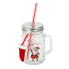 Bocal avec paille 0.45l